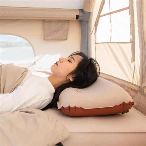 Naturehike 3D Comfortable Silent Auto-Inflatable Foam Pillow