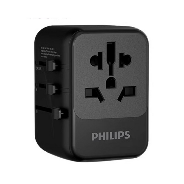 Philips International Travel Adapter w/ USB