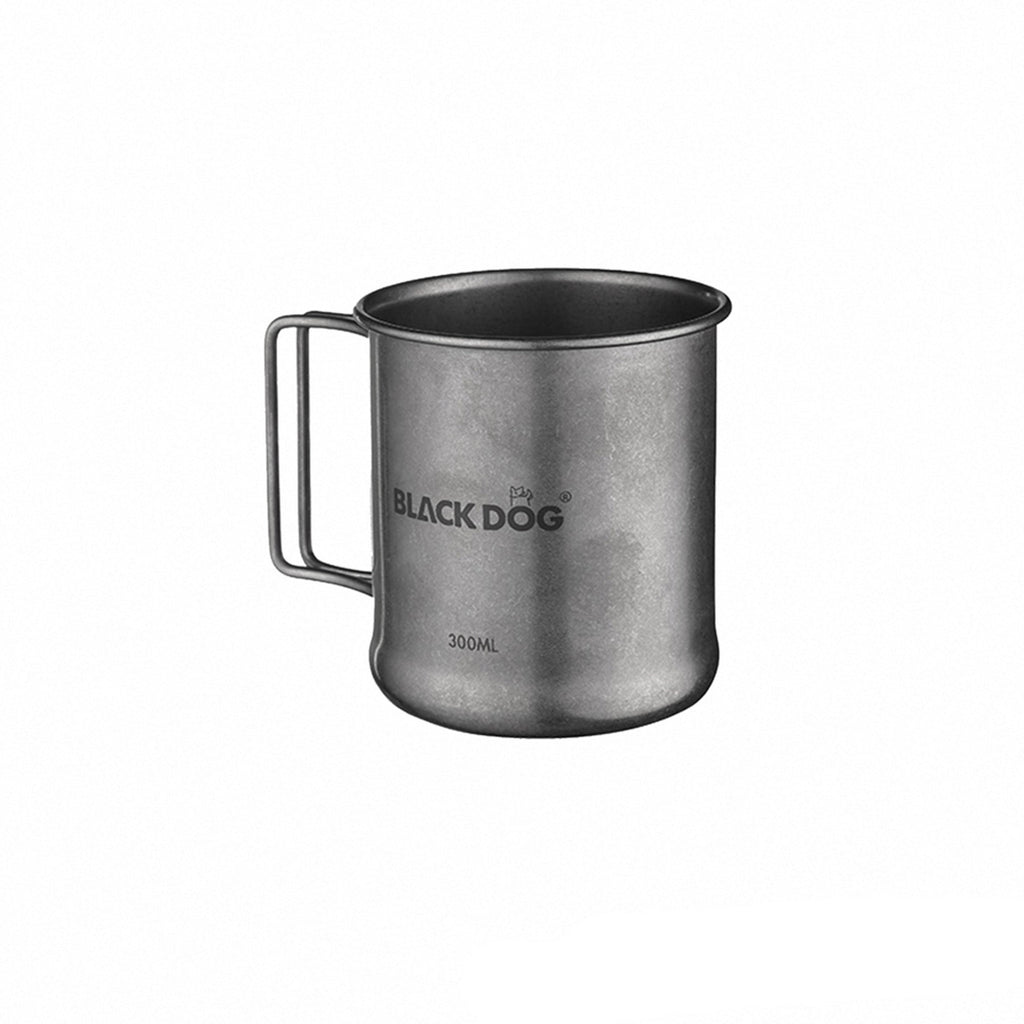Blackdog Retro Folding Cup Silver