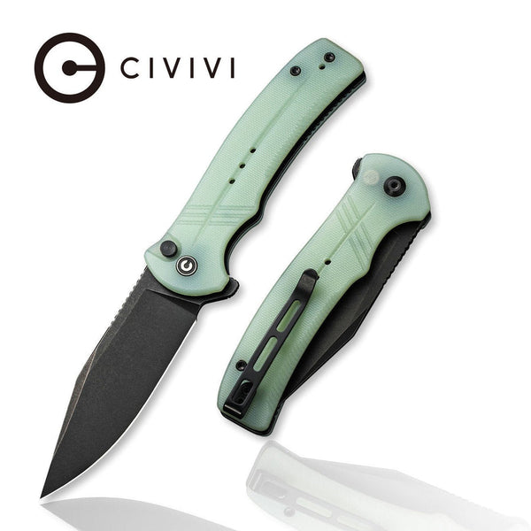 CIVIVI Cogent Flipper & Button Lock Knife G10 Handle