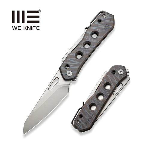 WEKNIFE Vision R Manual Thumb Knife Titanium Handle