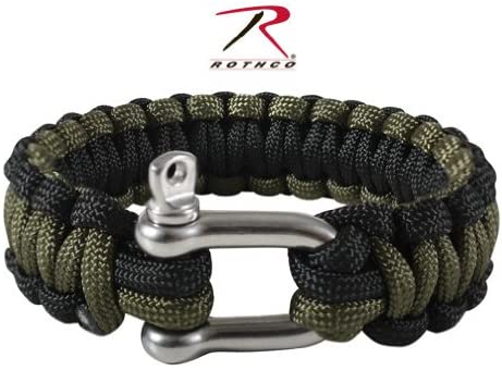 [CLEARANCE] Rothco Paracord Bracelet With D-Shackle