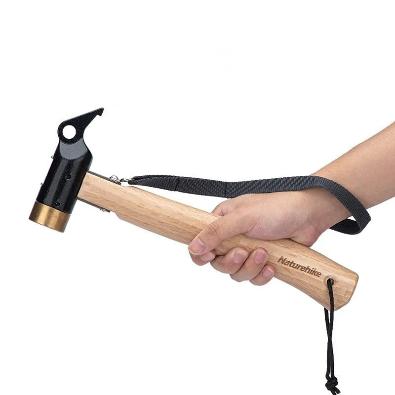 Naturehike BLACKDOG Camping Hammer Tool Ground Nail Hammer