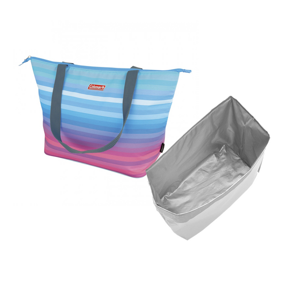 Coleman Soft Shopping Tote Cooler 15L Arctic Rainbow