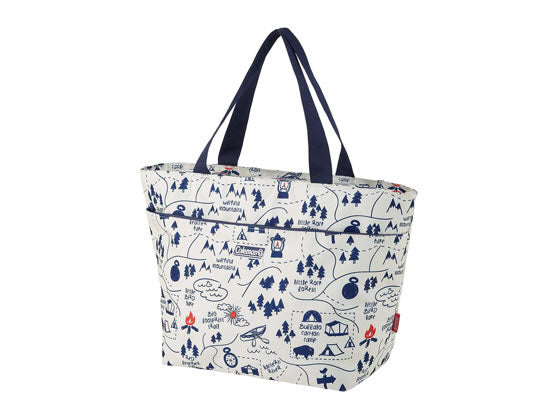 Coleman Soft Shopping Tote Cooler 25L Map