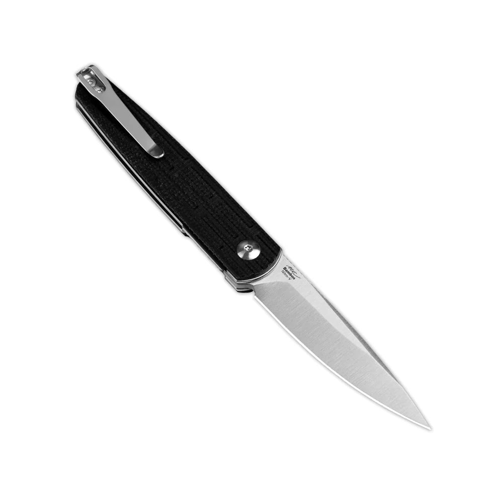KIZER Bamboo Nitro-V Blade Micarta Handle Liner Lock 2.99"