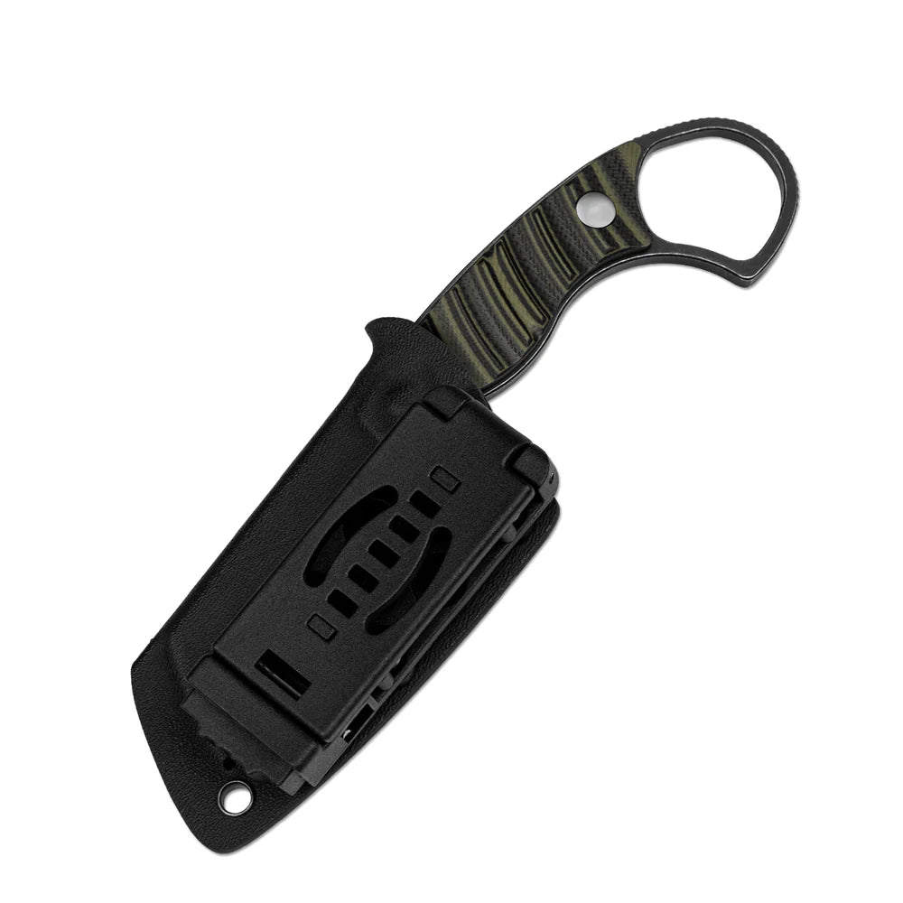 KIZER Little Rhino D2 Blade G10 Olive/Black Handle 2.72"