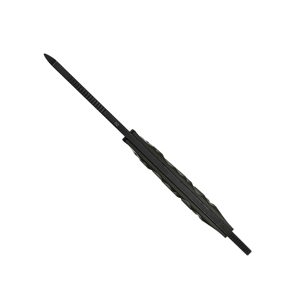 KIZER Little Rhino D2 Blade G10 Olive/Black Handle 2.72"