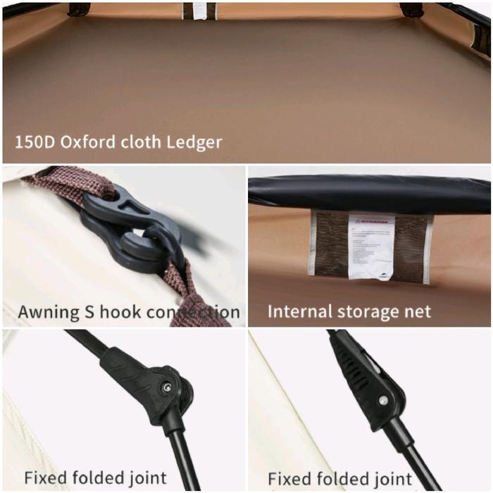 Naturehike Ango Upgraded Automatic Family Tent