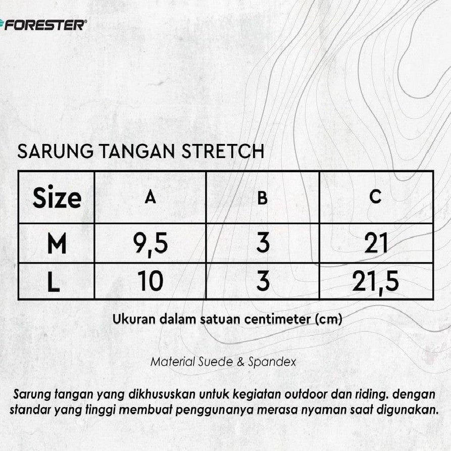 Forester STF 06162 Half Glove Riding Cycling
