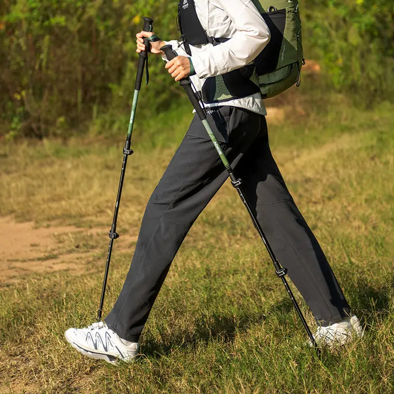 AONIJIE Aluminum Trekking Pole Black-E4215