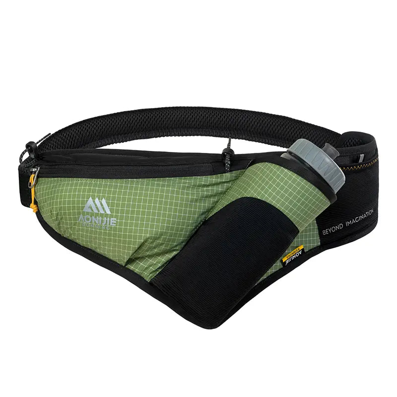 AONIJIE Waterproof Waist Messenger Bag Black- FH2501