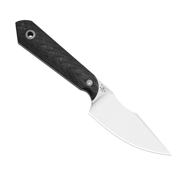KIZER Mini Harpoon M390 Blade Carbon Fiber Handle 3"