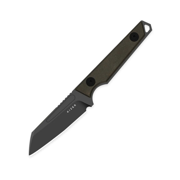 KIZER Phasmids AEB Blade Chocolate Glacier Handle 2.79