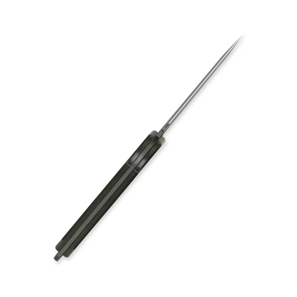 KIZER Phasmids AEB Blade Chocolate Glacier Handle 2.79"