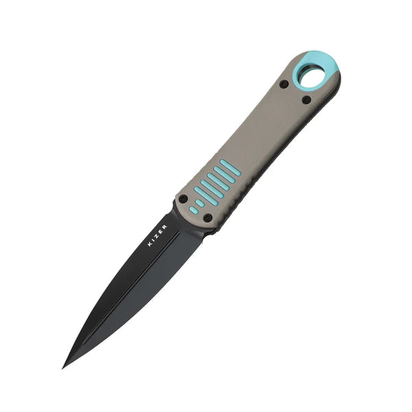 KIZER Hidden Agenda AEB-L Blade G10 Handle 3.50"