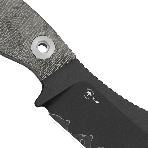 KIZER Rook SS Blade Micarta Fixed Blade 3.1"