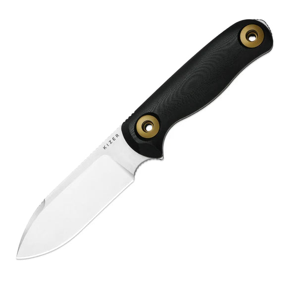KIZER Drop Bear Fix 3 14C28N Blade G10 Fixed Blade 3.8"