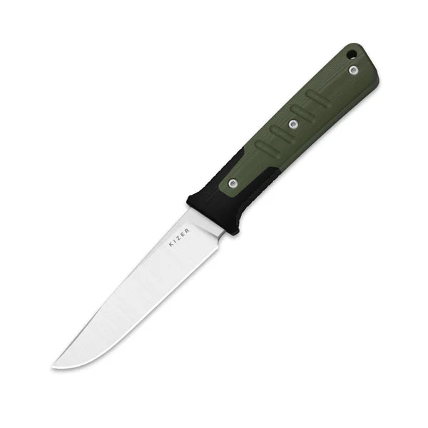 KIZER Area Eight AEB-L Blade G-10 Fixed Blade 4.23"
