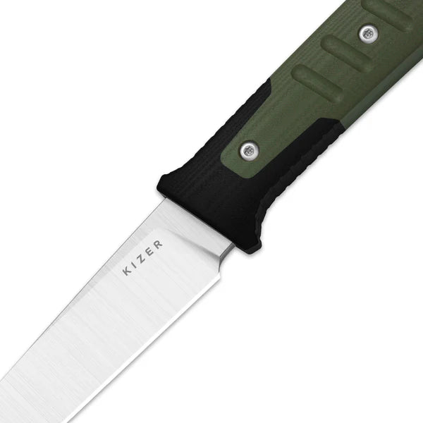 KIZER Area Eight AEB-L Blade G-10 Fixed Blade 4.23"