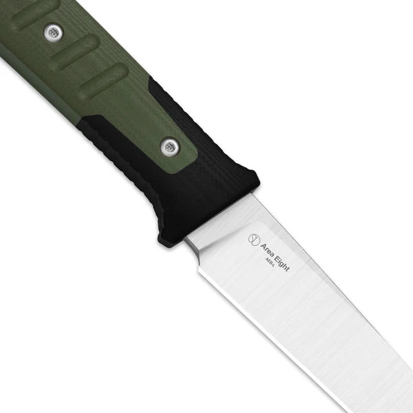 KIZER Area Eight AEB-L Blade G-10 Fixed Blade 4.23"