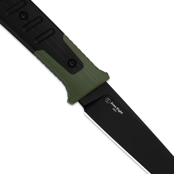 KIZER Area Eight AEB-L Blade G-10 Fixed Blade 4.23"