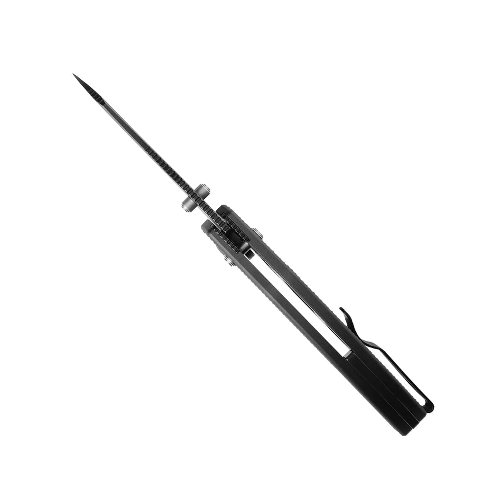 KIZER Bulldog Nitro-V Blade Aluminum BK & Clutch Lock 3"