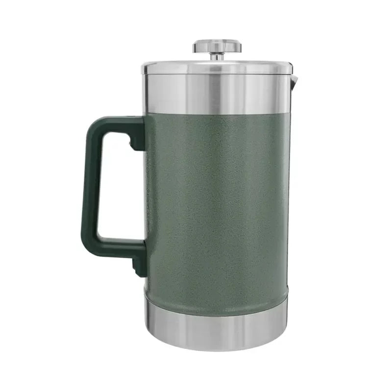 Stanley Classic Vacuum French Press 48oz/1.4L Hammertone Green