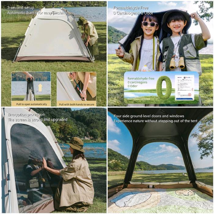 Naturehike Ango Upgraded Automatic Family Tent