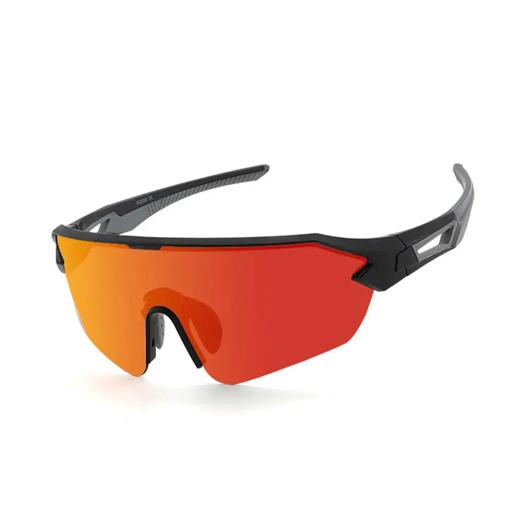 Xunqi XQ- 556A Polarized Multi Lens Black Frame and Black/Red Lens