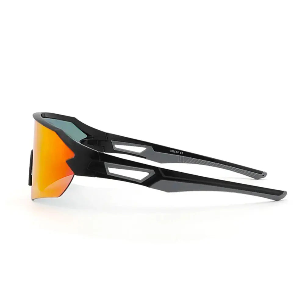 Xunqi XQ- 556A Polarized Multi Lens Black Frame and Black/Red Lens