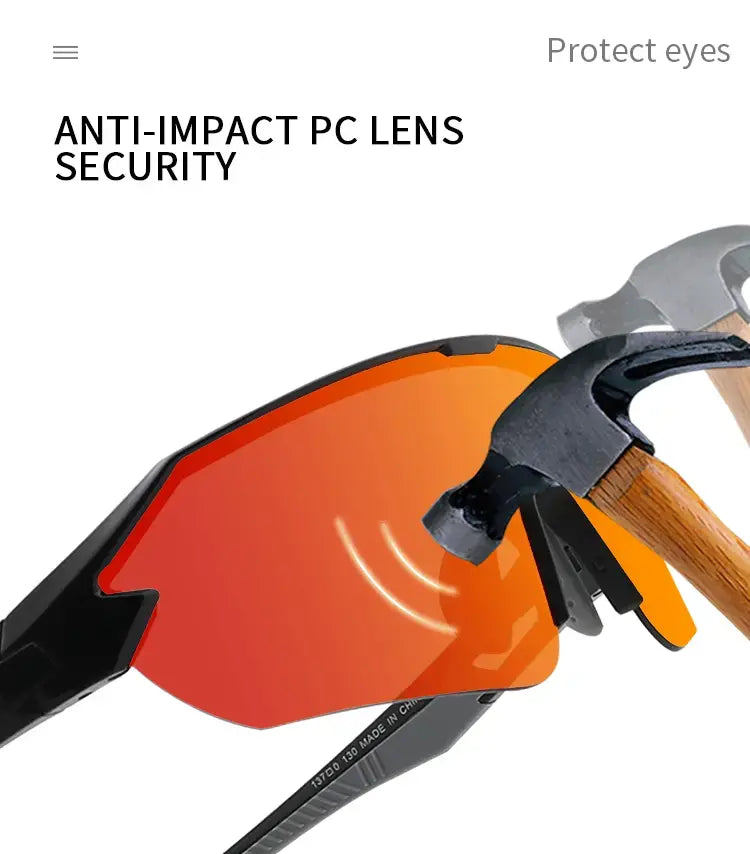 Xunqi XQ- 556A Polarized Multi Lens Black Frame and Black/Red Lens