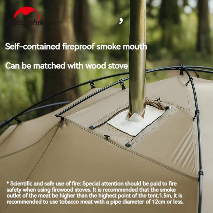 Naturehike Massif Solo Tent Moon Rack Sand