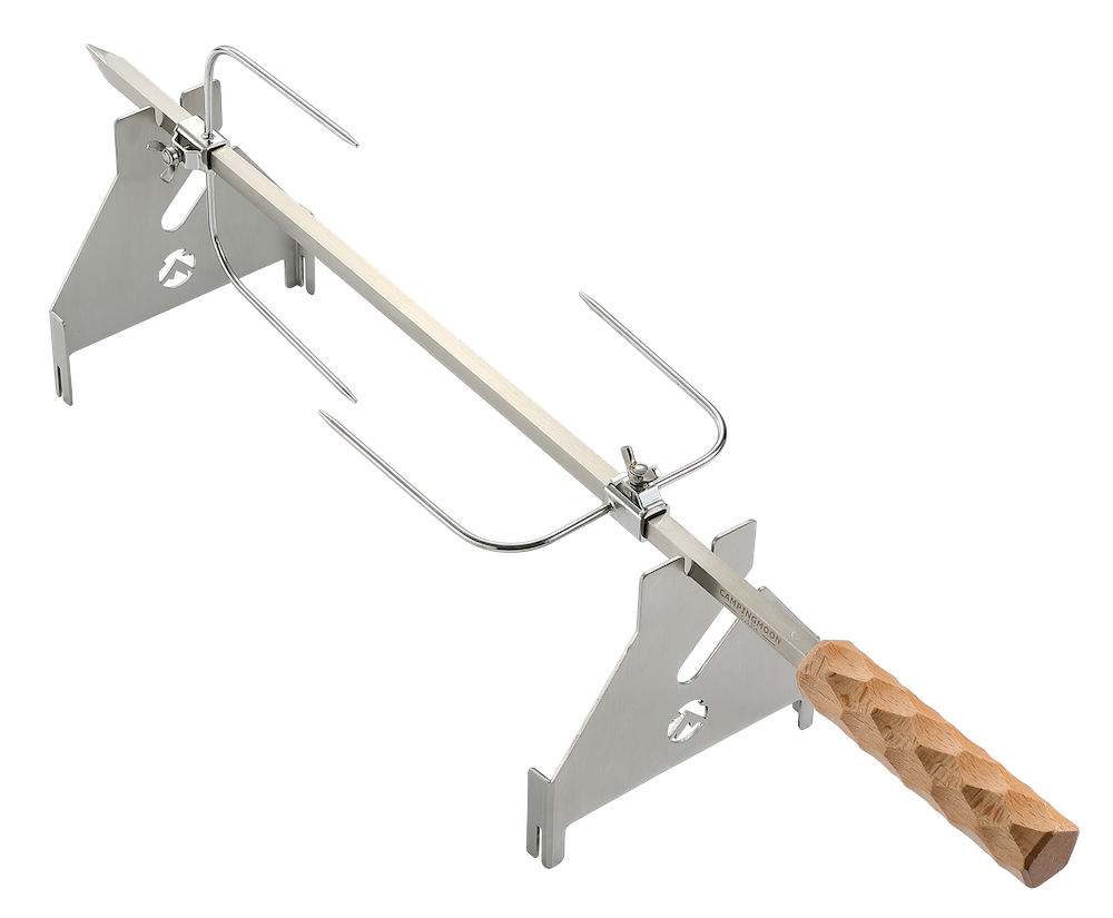 Campingmoon BBQ Rotating Rotisserie Rack
