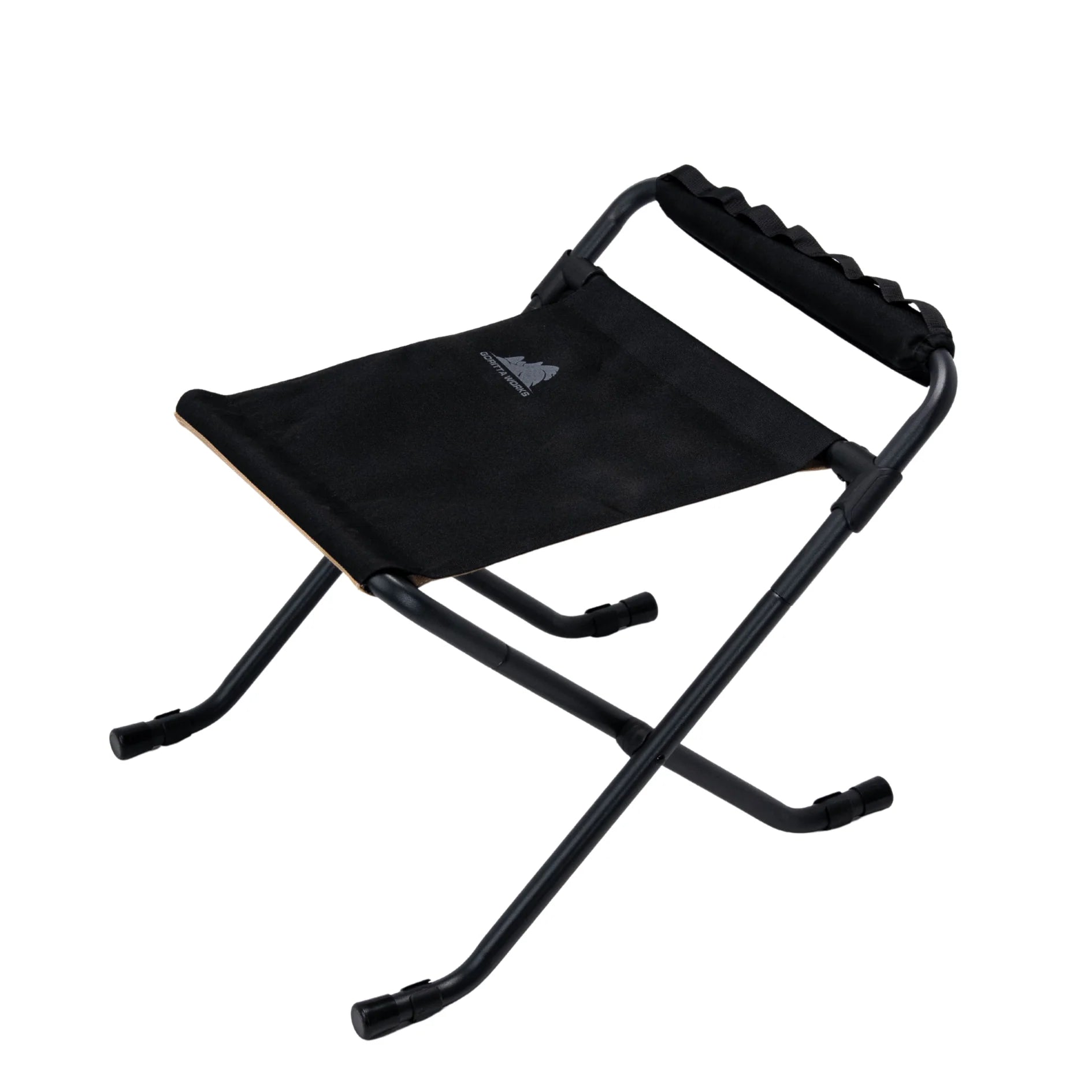 Goritta Works Height-Adjustable Folding Stool w/ Armrests