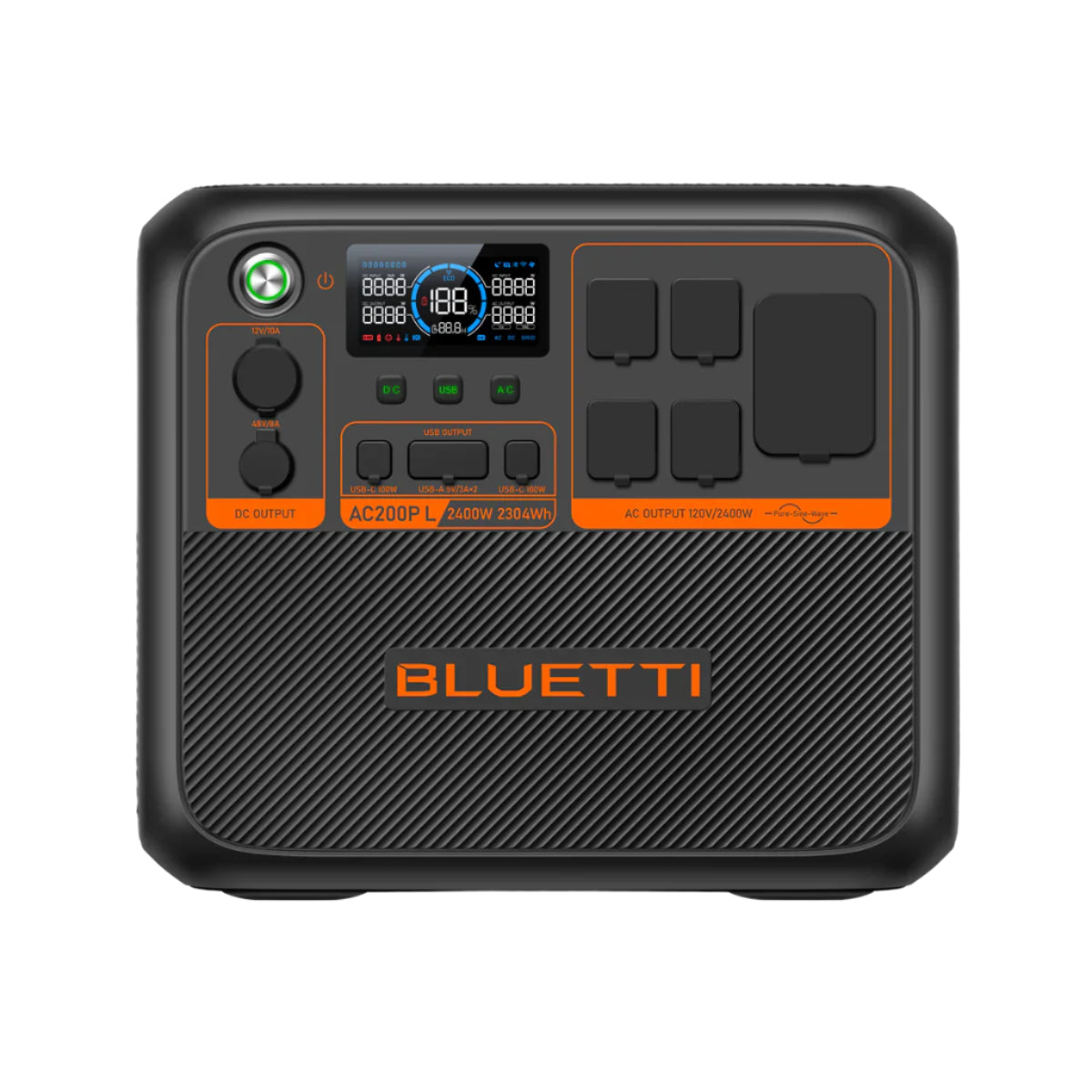 Bluetti AC200PL Portable Power Station 2400W/2304Wh