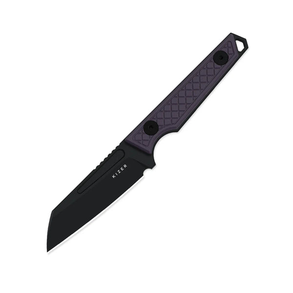 KIZER Phasmids AEB Blade Black Coating G10 Handle 2.79