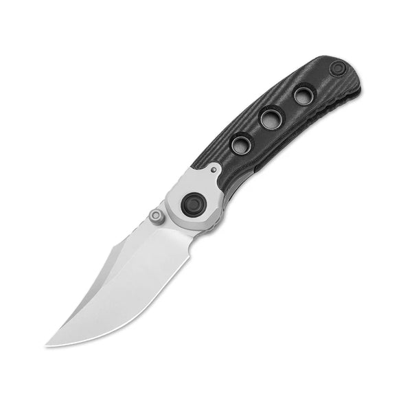 KIZER Pioneer Nitro-V blade Aluminum & Micarta Handle Liner Lock 3.2