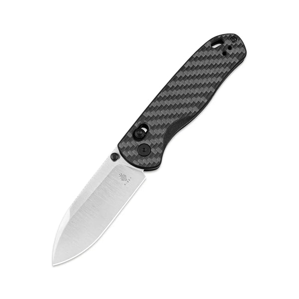 KIZER Drop Bear Nitro-V Blade Carbon Fiber G10 & Clutch Lock 2.97