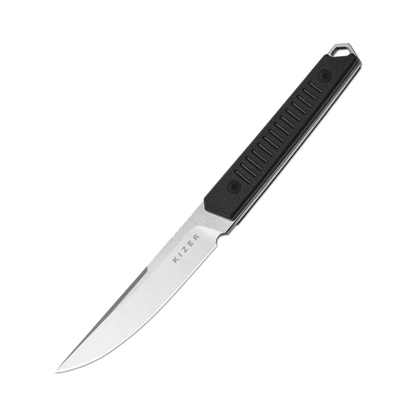 KIZER Kwaiken Nitro-V Blade Black G10 Handle 3.94