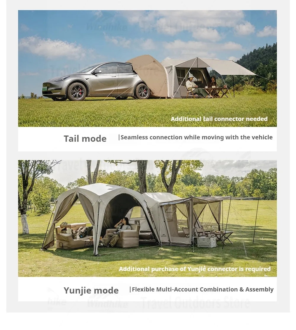 Naturehike Village 6.0 Air Inflatable Tent – Quicksand Gold