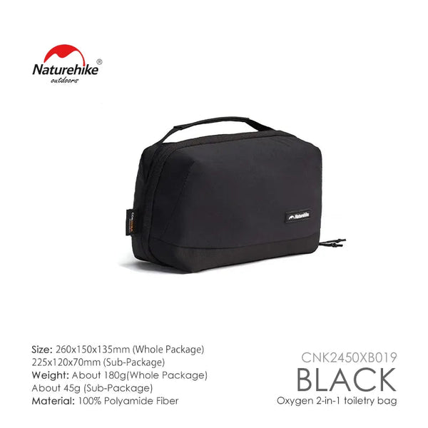 Naturehike Oxygen 2 in 1 Toiletry Bag