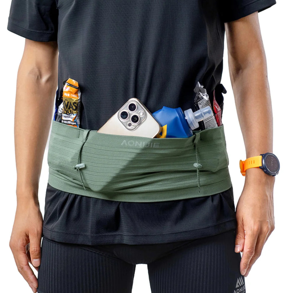 AONIJIE Women Elastic Waist Pack Breathable Waist Pack- W8116