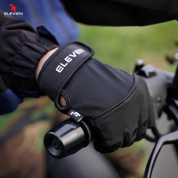 Eleven Sarung Tangan 2 Jari Lambretta Black