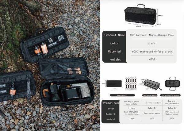 ShineTrip Tactical Magic Change Pack Black (SHI88/89)