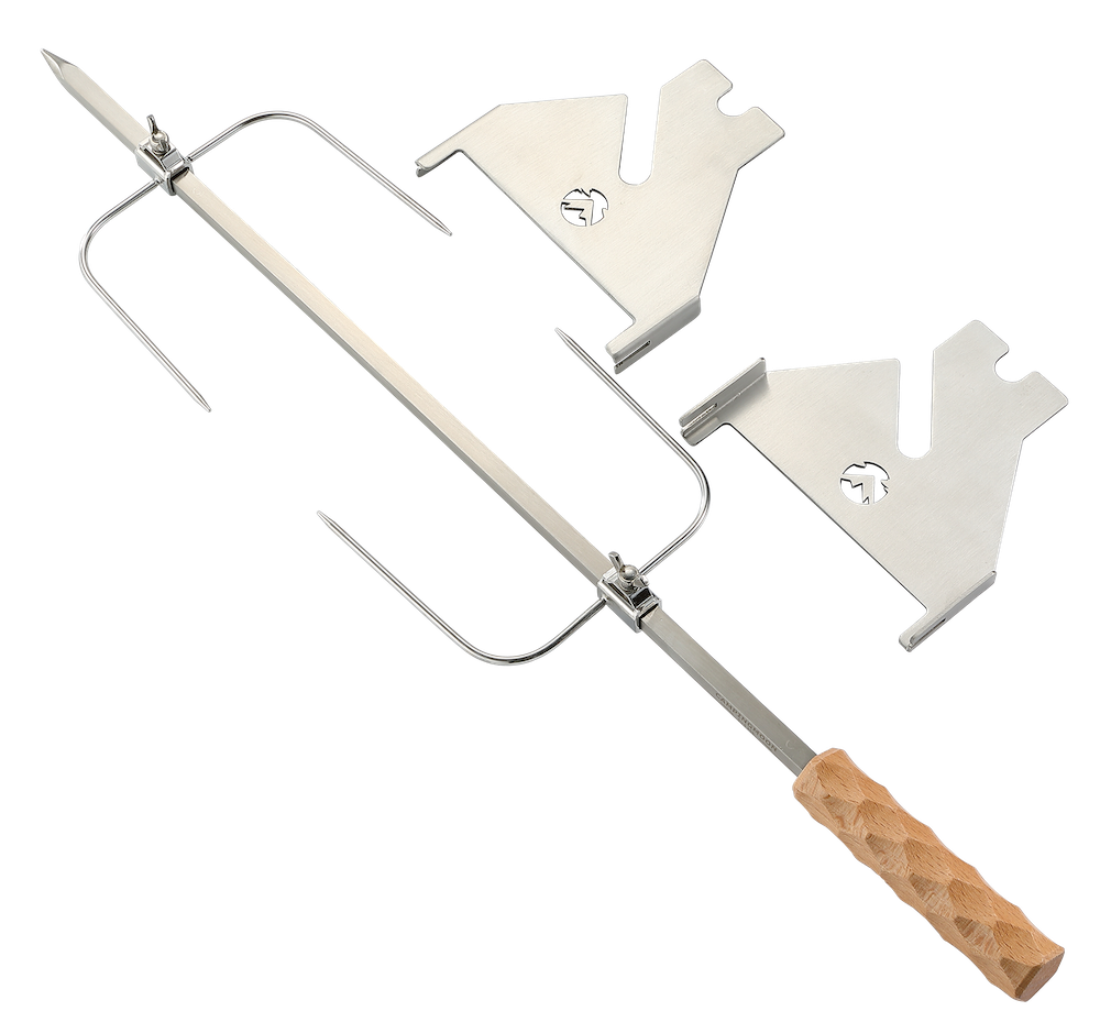 Campingmoon BBQ Rotating Rotisserie Rack