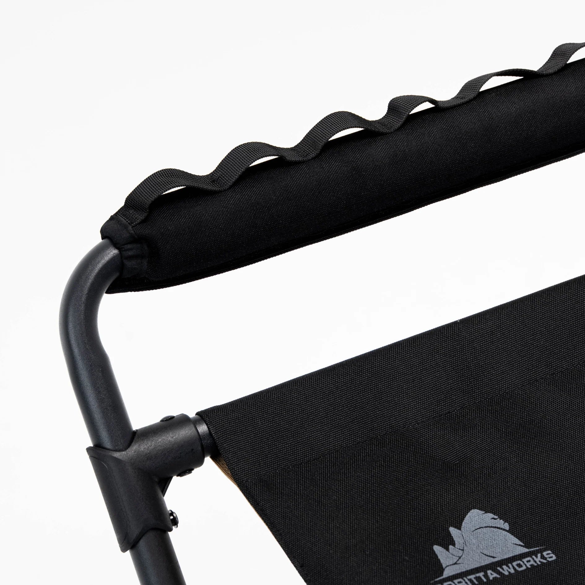 Goritta Works Height-Adjustable Folding Stool w/ Armrests
