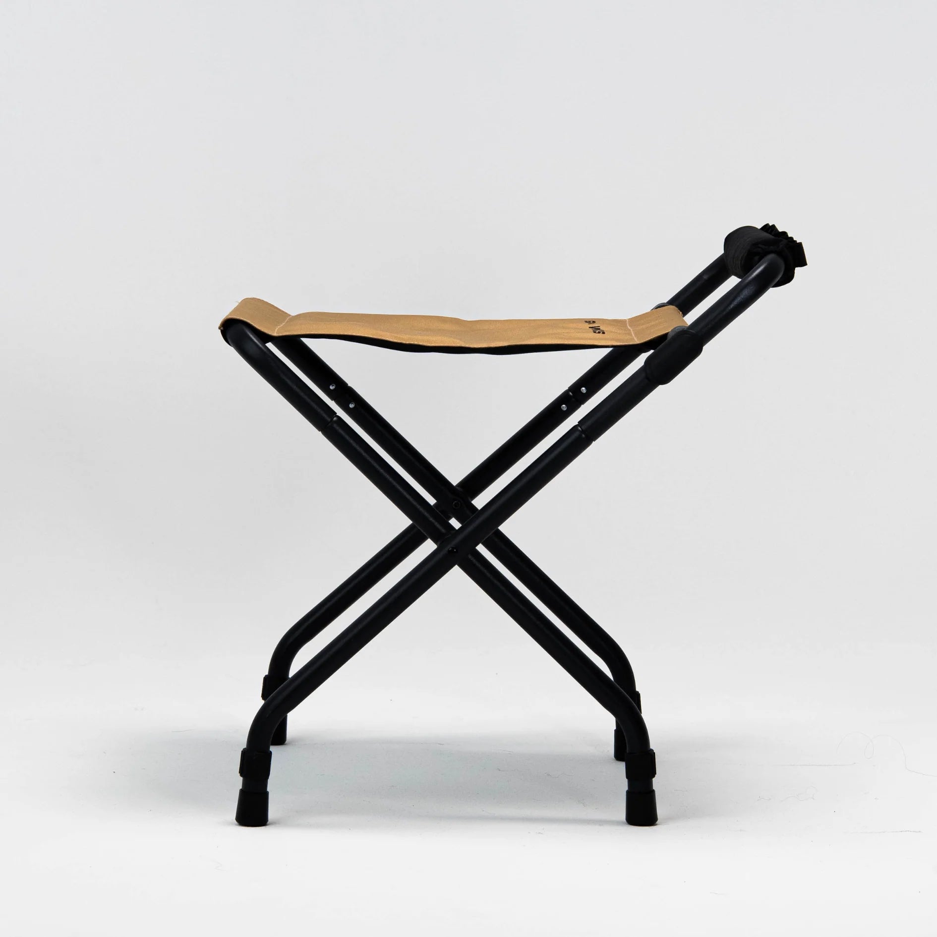 Goritta Works Height-Adjustable Folding Stool w/ Armrests