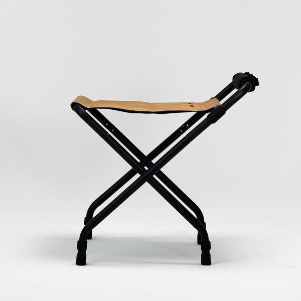 Goritta Works Height-Adjustable Folding Stool w/ Armrests