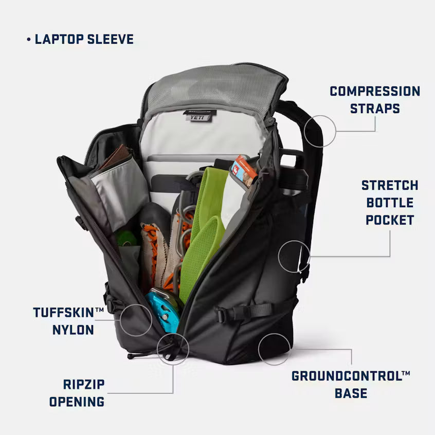 YETI Ranchero Backpack Black